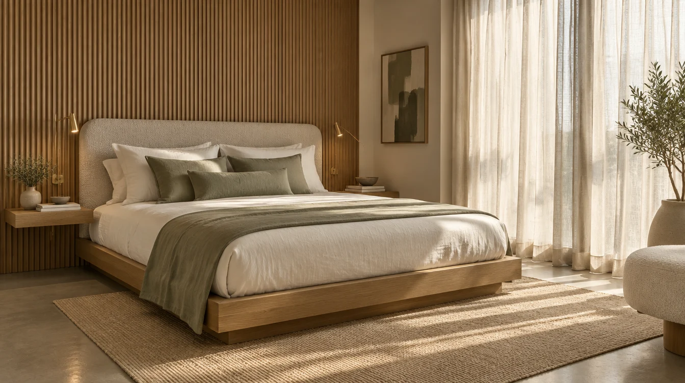 Advertising concept Soft Olive — not a photograph of apartment 02