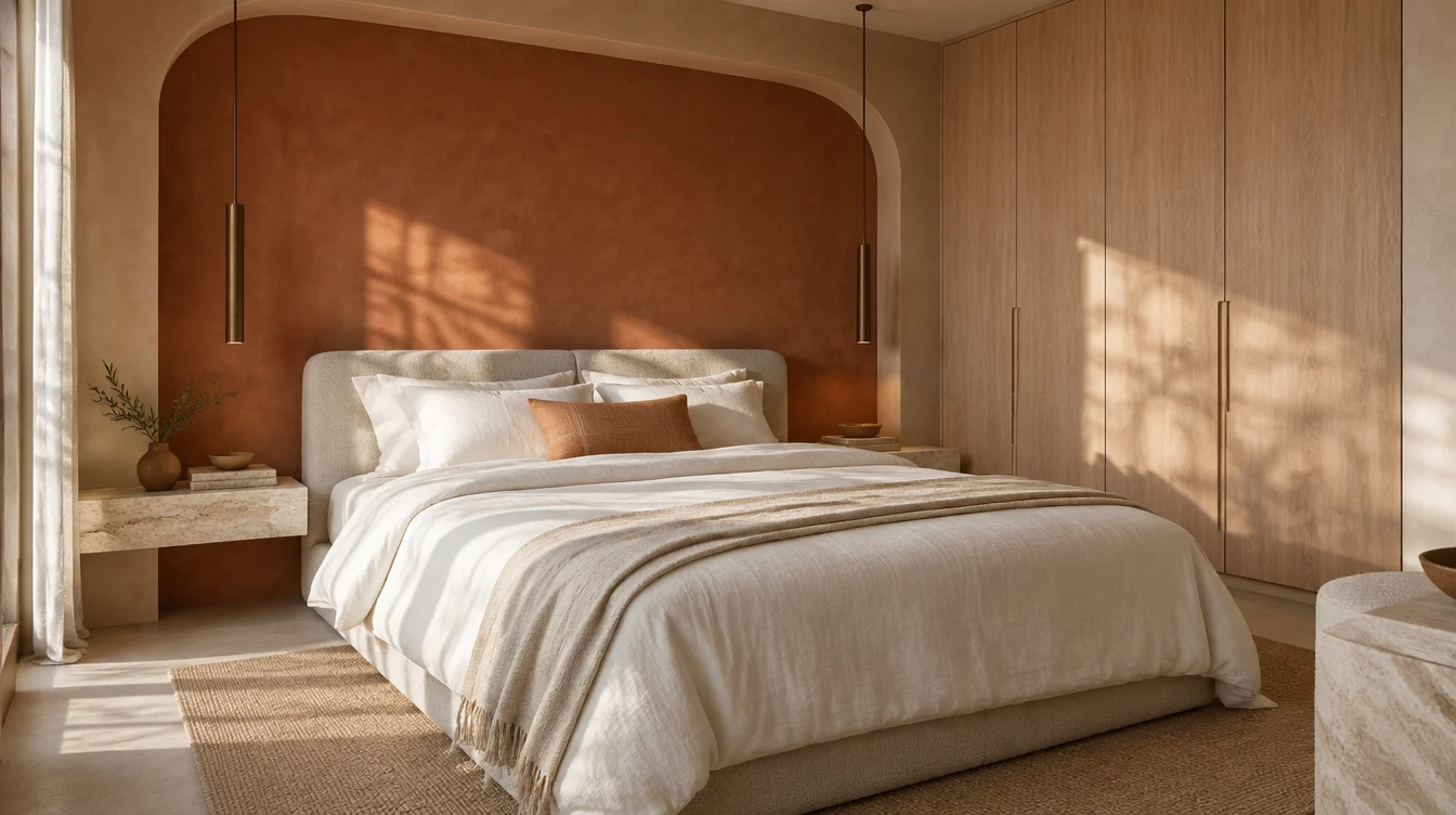 Advertising concept Terracotta Light — not a photograph of apartment 05